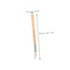 jojofuny 2Pcs Agate Jewelry Polishing Tool with Comfortable Handle Burnisher