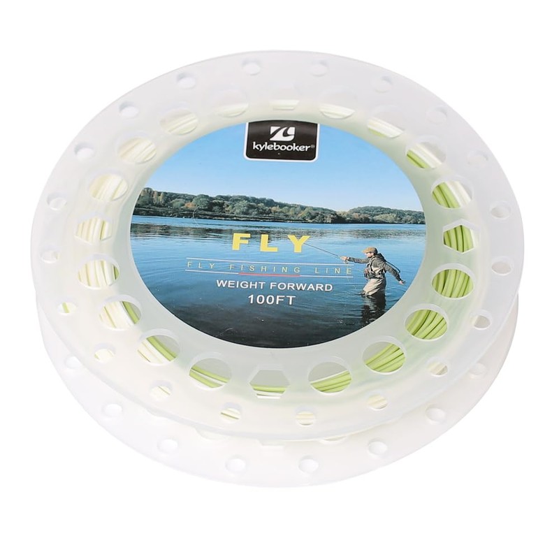 Fly Fishing Line with Welded Loop Floating Weight Forward Fly