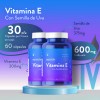 LIV NUTRITION Vitamina E 60 Cápsulas De 600 Mg -