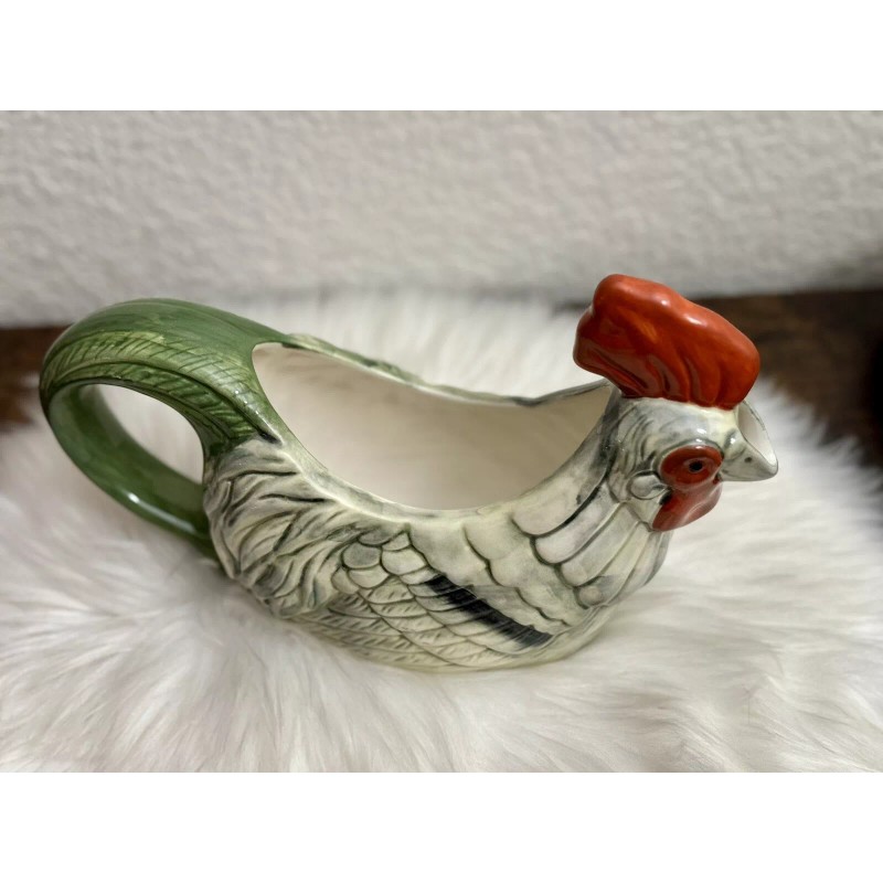 Target John Derian x Target Stoneware Fall Rooster Gravy Boat