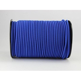 8&nbsp;mm Bungee Cord Blue 20&nbsp;m Shock Cord Tarpaulin Cord Guyline Elasticated Rope Tarpaulin