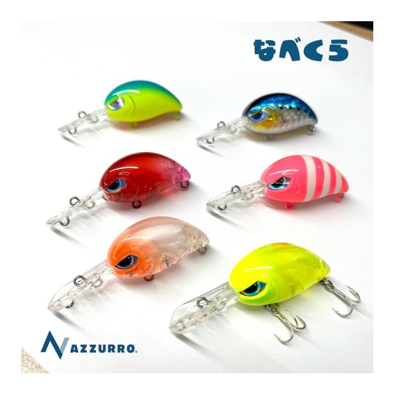 Azzurro Sardine Red Gold Lure, Crank Chinning, Root Fish Goby