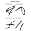 OKH 5-Pack Blue Light Blocking Reading Glasses Men Women, Spring