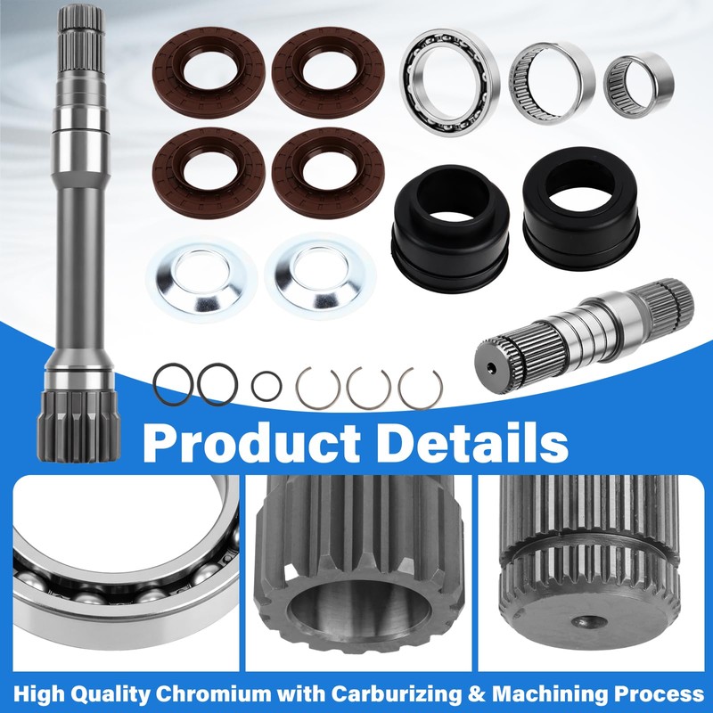 LINKCRO Front Differential Axle Intermediate Shaft Kit - Compatible with