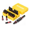 Geinxurn Impact Phillips Screwdriver Bits Set, 33 Pieces 1”Magnetic(PH1/PH2/PH3) S2