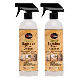 Rock Doctor Flooraid+ Bamboo Floor Cleaner Spray, 2 Pack, Heavy Duty Non Abrasive Cleaning Solution for Hard Floors, Counters, and Surfaces, Rinse Free
