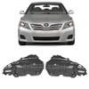 Autoelementss New Engine Splash Shield Under Cover Left Driver Side + Right Passenger Side Plastic for 2007-2011 Toyota Camry Direct Replacement 5144206100 5144106110