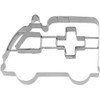 Birkmann 189683 Ambulance Cookie Cutter, 8 cm, Stainless Steel, with