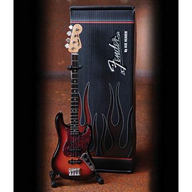 Axe Heaven FJ-002 Fender Jazz 3-Color Sunburst Miniature Bass Replica