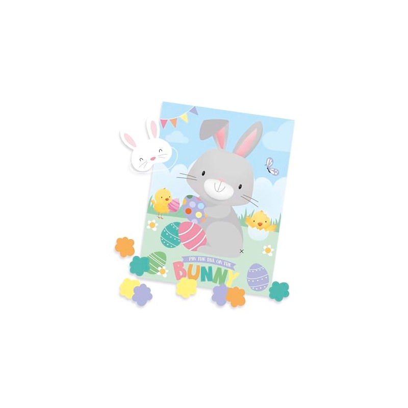 Eurowrap Pin The Tail on The Bunny Game Easter Party