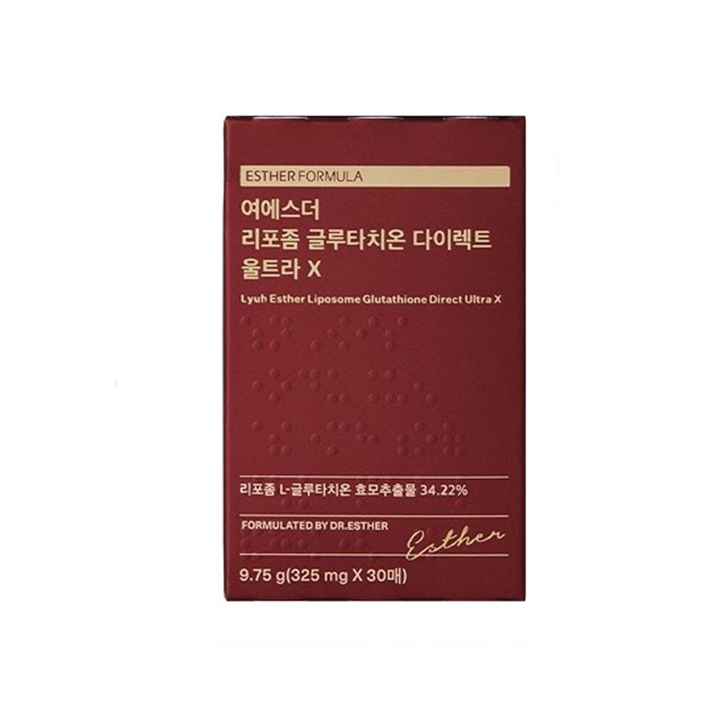 Esther Formula Yeo Esther Liposome Glutathione Direct UltraX 30 sheets