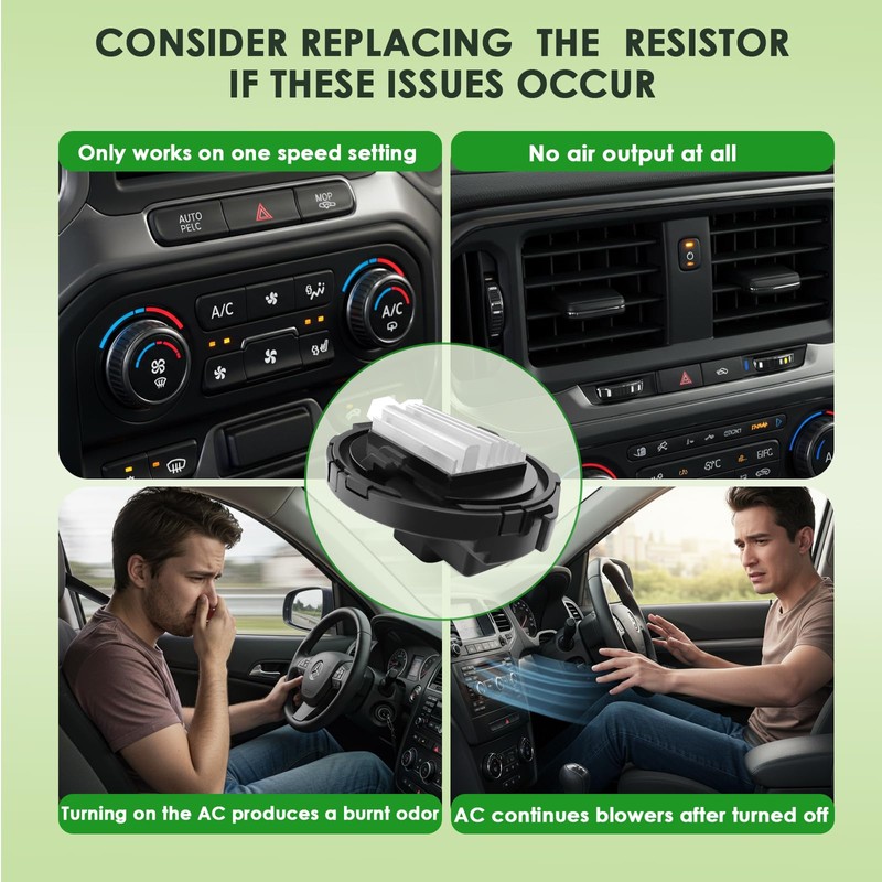 PUAMRPTS HVAC Heater Blower Motor Resistor - Compatible with Mazda