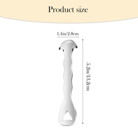 Orange Peeler Tool & Citrus Peeler- 304 Stainless Steel Fruit Peeler for Oranges, Grapefruits, Lemons,Easy Peel Skin Remover,Long Handle