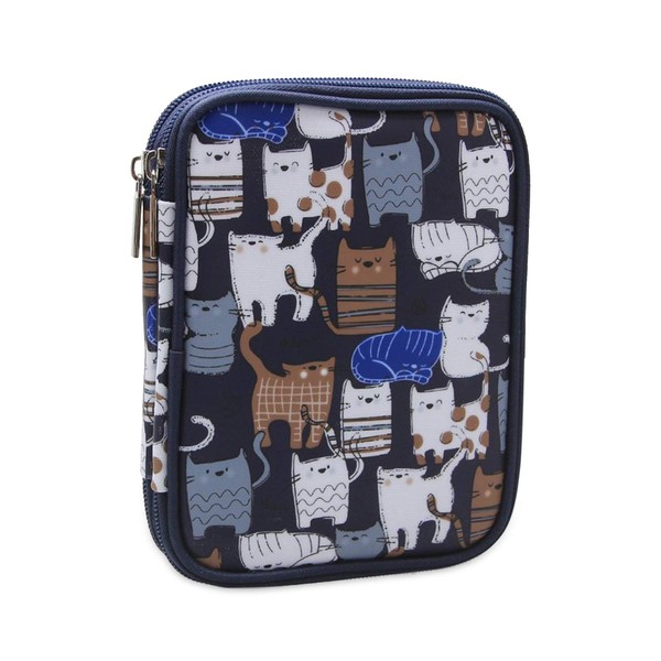 Teamoy Affordable Crochet Storage Case, Double Layer, Stores Crochet Hook Set, Crochet Accessories, Craft Tools, Writing Tools, Portable, Cute, Gift (Crochet Hooks Not Included)