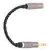 3.5 Male to 2.5 Female Adapter Portable Silver Plated Copper
