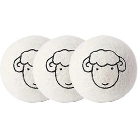 3pcs(5cm) Trocknerbälle für Wäschetrockner rocknerball für WaschmaschineTrocknerkugeln aus Wolle Natürlicher Weichspüler Dryer Balls Wäsche-Bälle für Trockner Weiche Wäsche