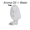 usamjtable Ceramic Night Light Plug-in with Aromatherapy Oil Warmer Burner