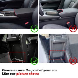 Xotic Tech Center Console Under Armrest Hidden Secret Compartment Tray Storage Box Organizer Holder, Compatible with Honda Accord 10th Gen 2018-2022