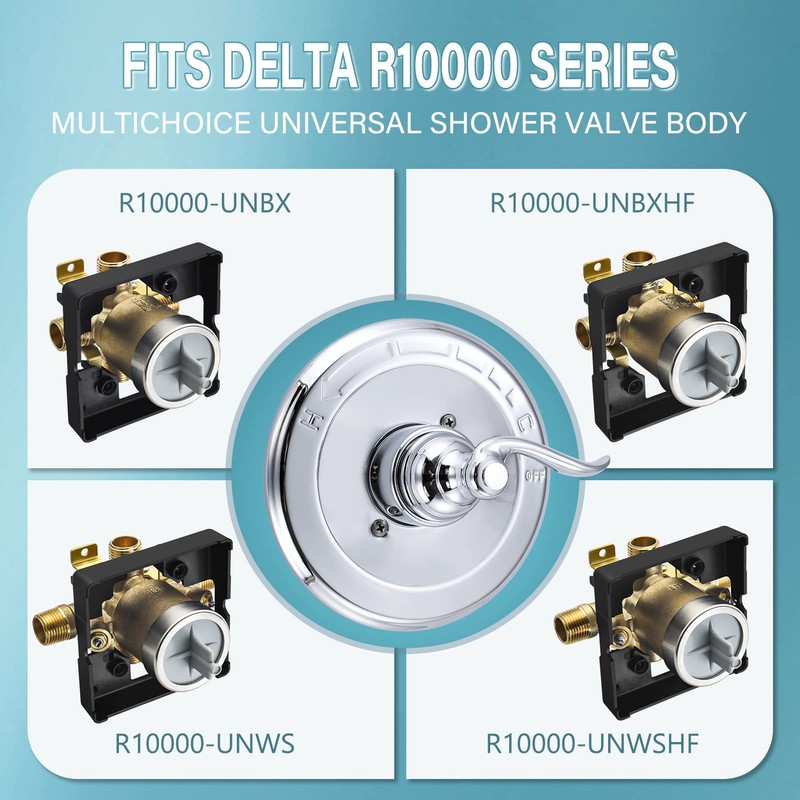 Pressure-Balancing Valve Trim Replacement for Delta BT14096 Windemere 14 Series,