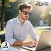 LADEESSE 3 Pack Bifocal Reading Sunglasses For Men/Women - Fashion