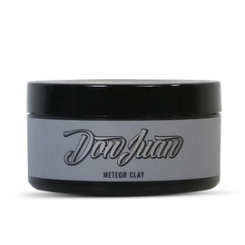 Don Juan Meteor Clay Pomade | Water Based | Strong Hold | Matte Finish | Citrus Lavender Scent, 4 oz. Pack of 3