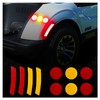 10L0L Golf Cart Reflective Stickers (Dots) Reflex Reflector Strips for
