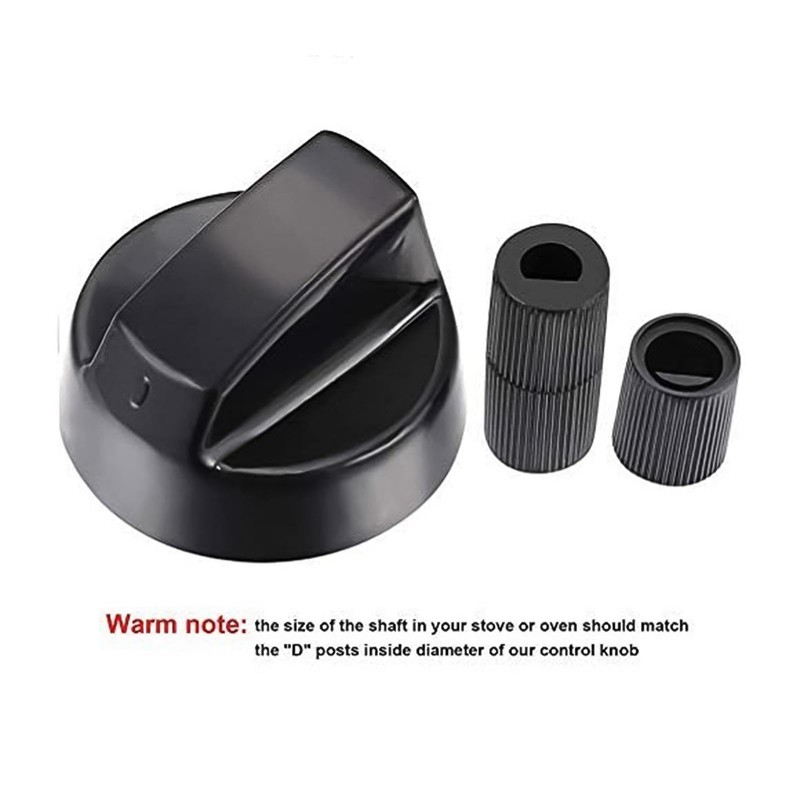 Control Knobs Replacement,4X Kitchen Burner Replace - Thermostat Stove Knob