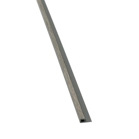 Palisade Vinyl J-Trim in Gray Oak (6 in. Sample)