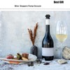 Wine Stoppers Vacuum, Rubber Wine Stoppers for Bottles Silicone Wine