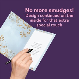 Grandpa Birthday Card - Majestic Gold Lion - Beautiful Happy Birthday Card for Grandpa from Granddaughter Grandson, 5x7 Inch Male Men Bday Golden Greeting Cards