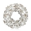 COM-FOUR® Vine Wreath with Stars, Decorative Table Wreath Made of