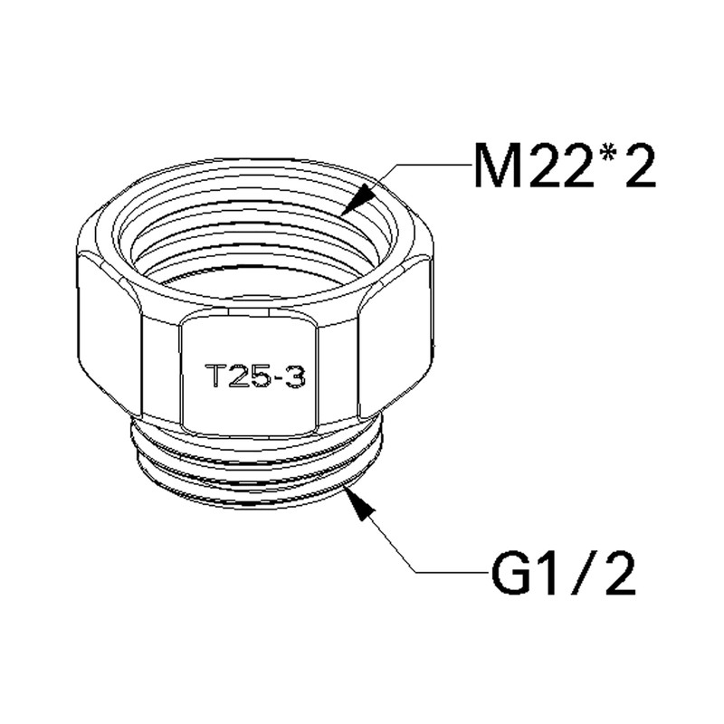 Mythtrail Shower Hose Adapter Faucet Conversion Hardware Thermostat Replacement Connection