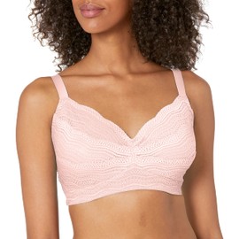 Cosabella Women's Dolce Curvy Bralette, Ice Pink, Large