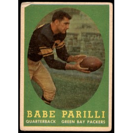 1958 Topps # 118 Babe Parilli Green Bay Packers (Football Card) Dean's Cards 2 - GOOD Packers