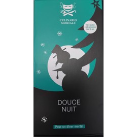 Blackrock Games CULINARIO MORTALE Sweet Night - Dinner Investigation - for 4 to 6 Players - Immersive Murder Evenings - Embody a Figure, Find the Guilty - from 16 Years