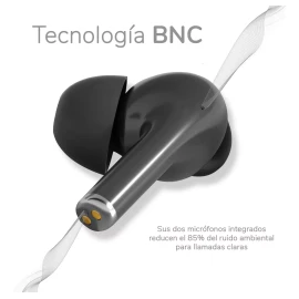 Binden Audifonos Inalambricos Binden Onepods Con Tecnología Bnc Color Negro