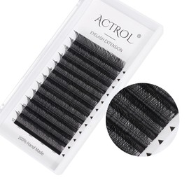 ACTROL YY Eyelashes Extension Lashes Black C Curl 0.07mm 12mm Lash Volume Extension Easy Fans Y Shaped Premade Soft Eyelashes Supply