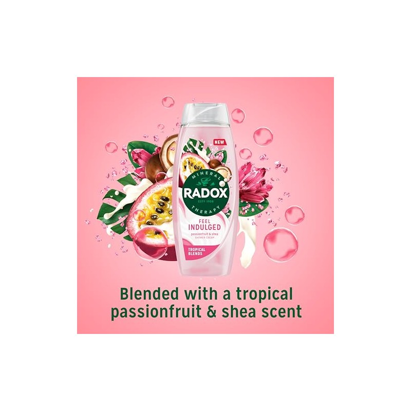 Radox Mineral Therapy Feel Indulged Shower Gel Body Wash uniquely