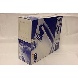 Duni 157466_(1) Schmale Servietten- und Bestecktasche, vorgefaltet, weiß (65 Stück)