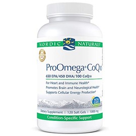 Nordic Naturals Proomega Coq10 - Fish Oil, 650 Mg Epa, 450 Mg Dha, 100 Mg Coq10, 60 Count