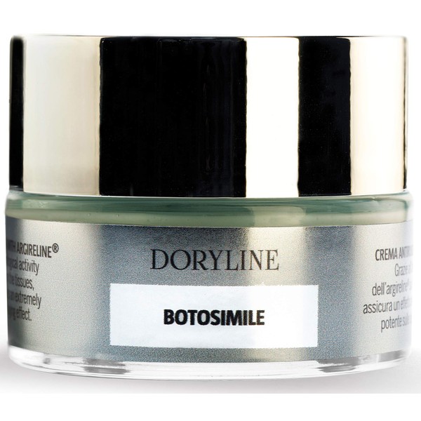 DORYLINE Botosimile Anti-Wrinkle Face Cream with Argireline® 50 ml, 100% Made in Italy, Strong Relaxing Effect on the Skin, Lifting Effect, Facial Lighting, Great for Dermarollers