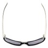 Calabria 829 Womens POLARIZED Bi-Focal Reading Sunglasses Black White/Grey+2.75