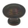 Style Selections Aged Bronze Round Cabinet Knob