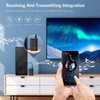 OQIMAX Bluetooth 5.0 Transmitter Receiver, 2-in-1 3.5mm Wireless Bluetooth Aux