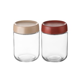 Hniuyun 2 pack 16oz Wide Mouth Glass Jars with Screw Lids for Sealing,Overnight Oats, Salad Dressing, Spice, Candies, DIY Projects, Reusable Food Storage Containers