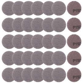 LEONTOOL 2 Inch Mesh Abrasive Mesh Sandpaper Hook and Loop Sanding Discs 150 Grit, Pack of 35 Dust Free Net Sandpaper Abrasives Pads Drywall Sander Sandpaper for Metal, Wood, Composites