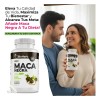 Maca Negra 100 Pura Bioherb 180 Cápsulas Suplemento