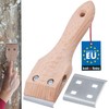 KOTARBAU® 60 mm Wooden Handle Carpentry Blade Scraper Paint Removal