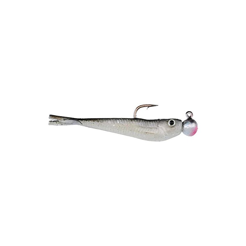 Berkley PowerBait Power Minnow Fishing Bait, Black Shad, 2in |