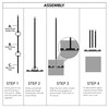 FURemover Sweep Pet Hair Rubber Broom with Squeegee and Attachable